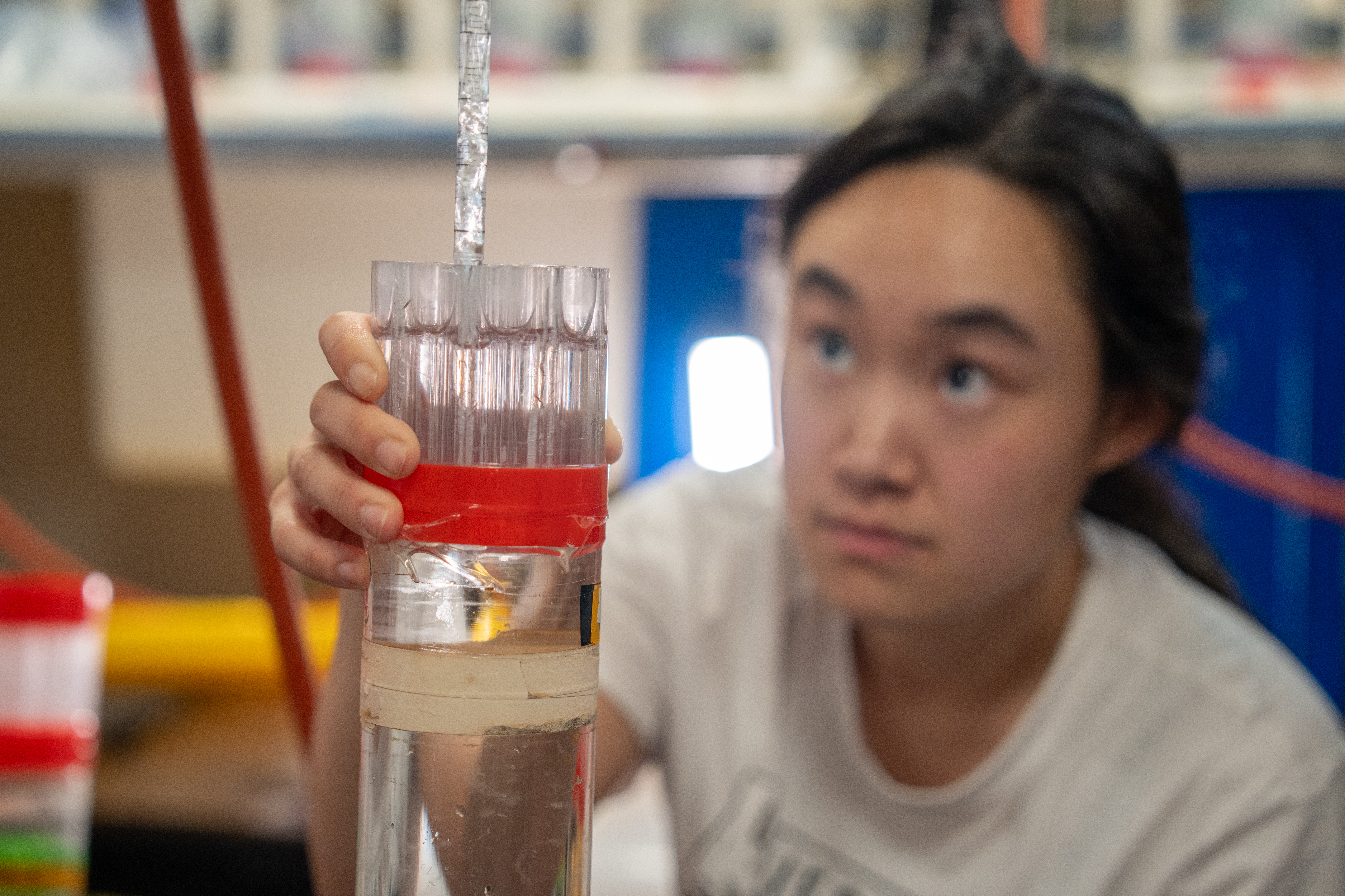 Sediment trap preparation