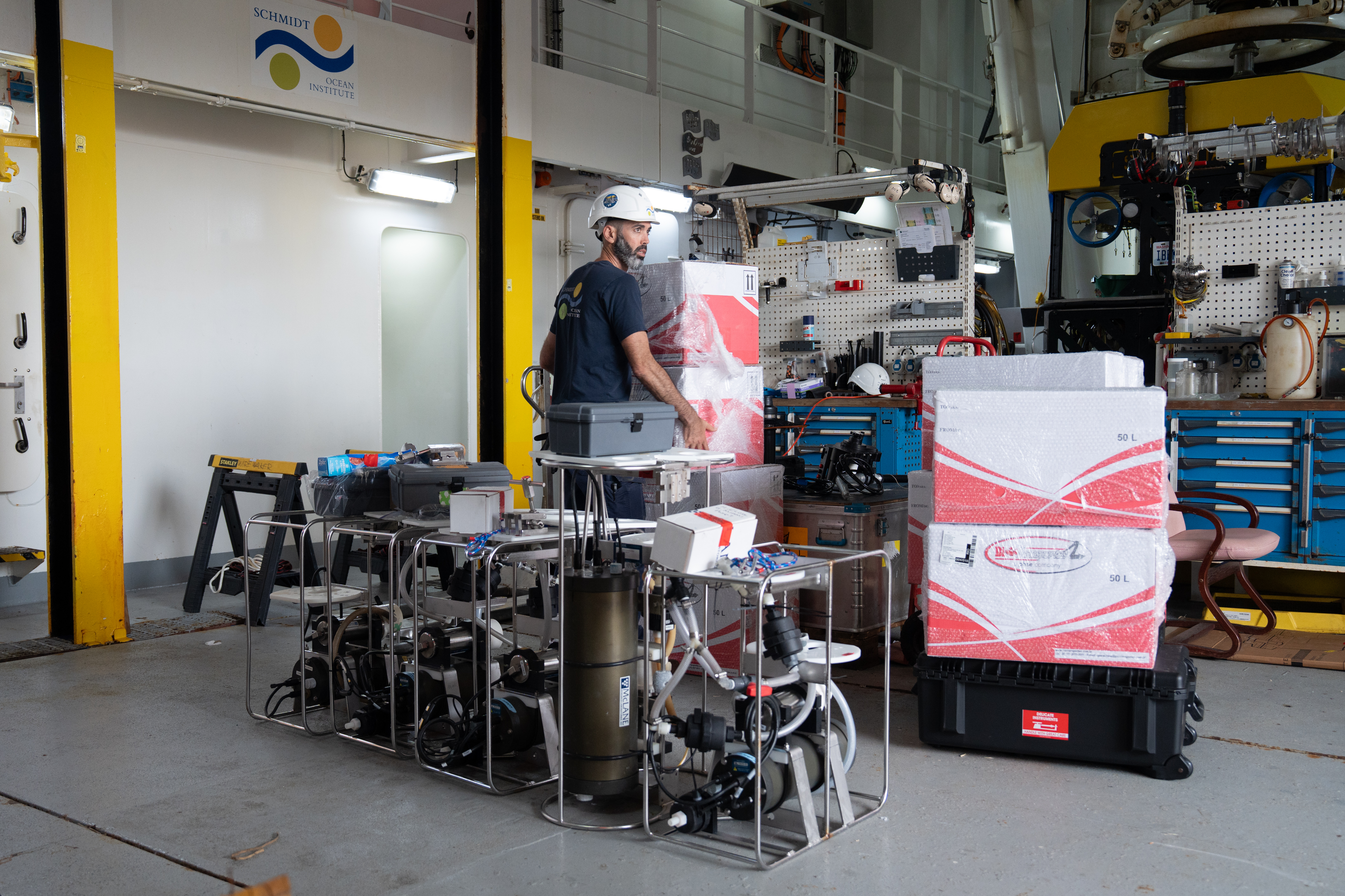 Unloading McLane Pumps